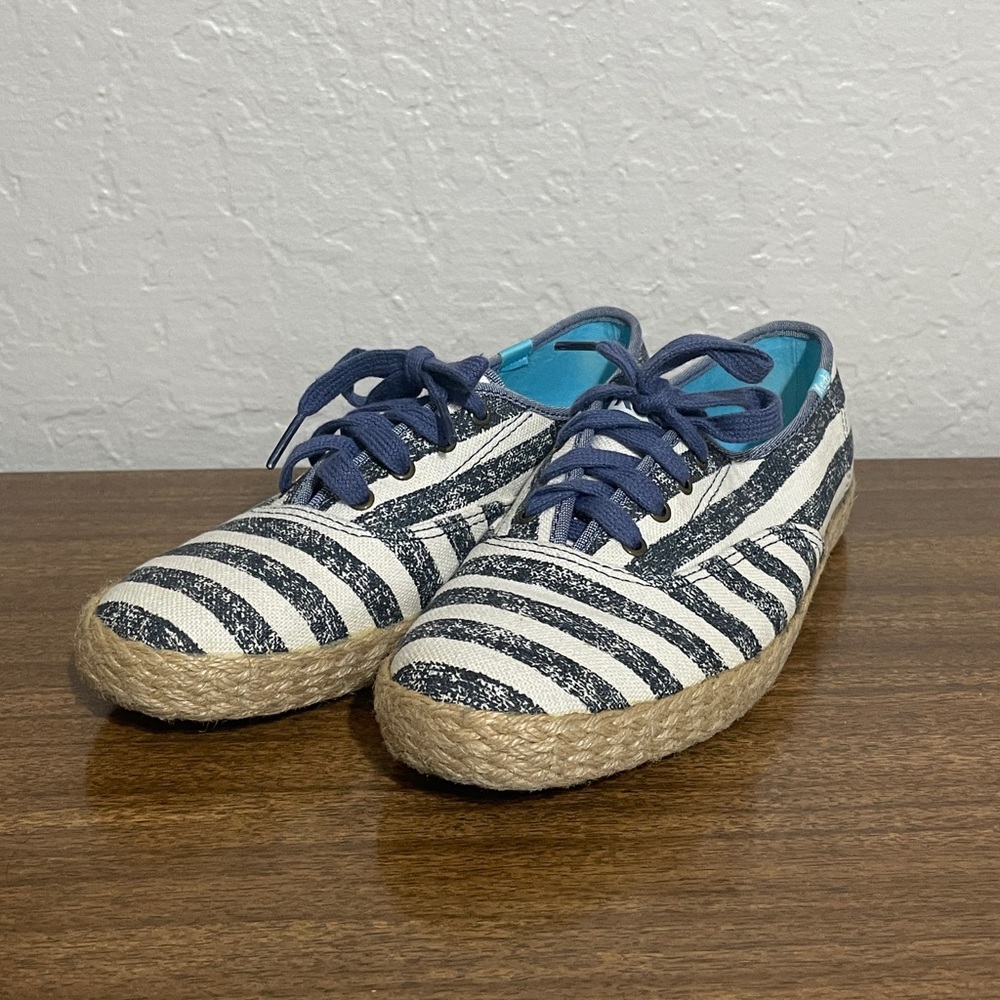 Keds striped blue shoes